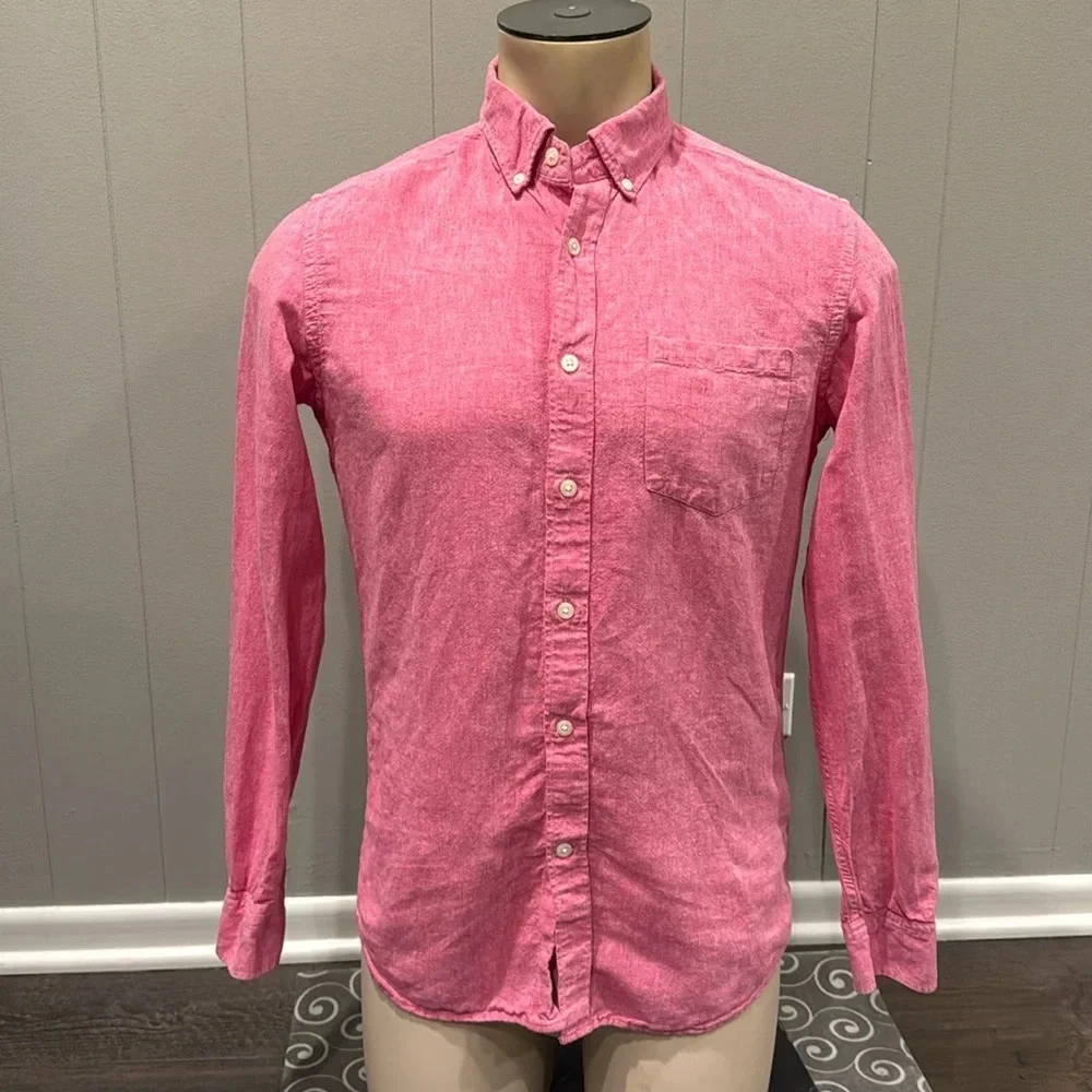 Banana Republic Men’s Small Casual Button Down Shirt Pocket